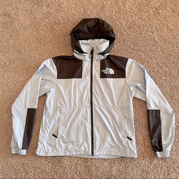 The North Face Jackets & Blazers - The North Face | Sheru Windbreaker Jacket | Light Blue & Black | Size Large